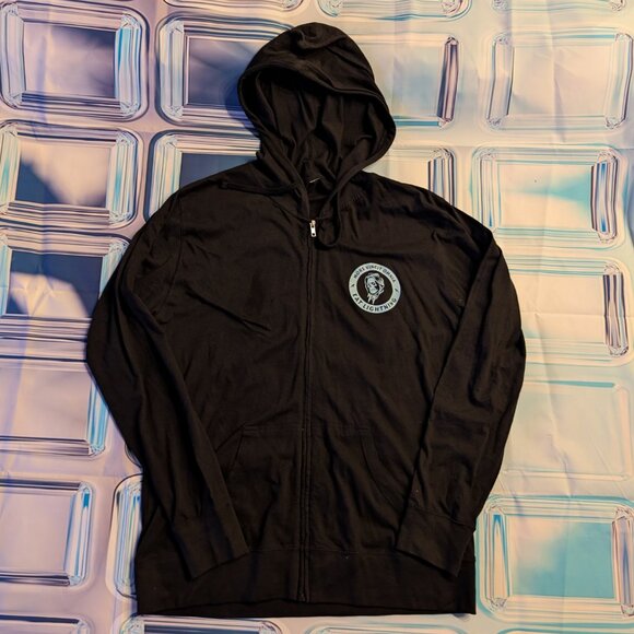 Eat Lighting lightweight zip hoodie XL black - Picture 2 of 3
